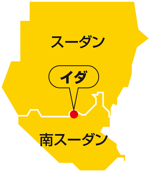 スーダン/南スーダン国境地域の地図